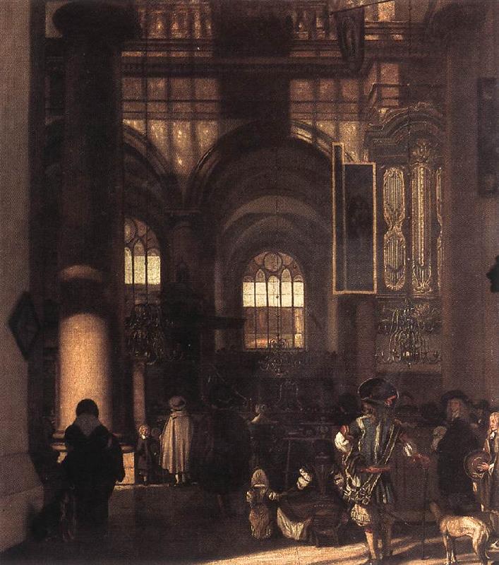 WITTE, Emanuel de Interior of a Church